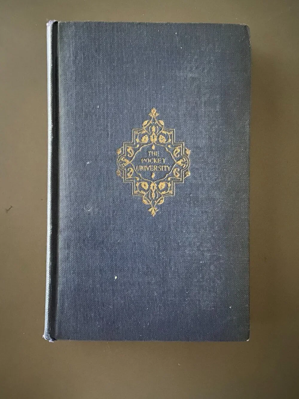 1926 Pocket University Poetry Anthology, Shakespeare Lyrics, Vintage Hardcover B